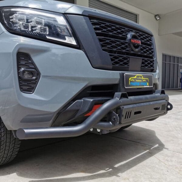 Defensa delantera tipo mataburro | Bumper estilo Nudge Bar para Nissan Frontier 2019+ - Image 6