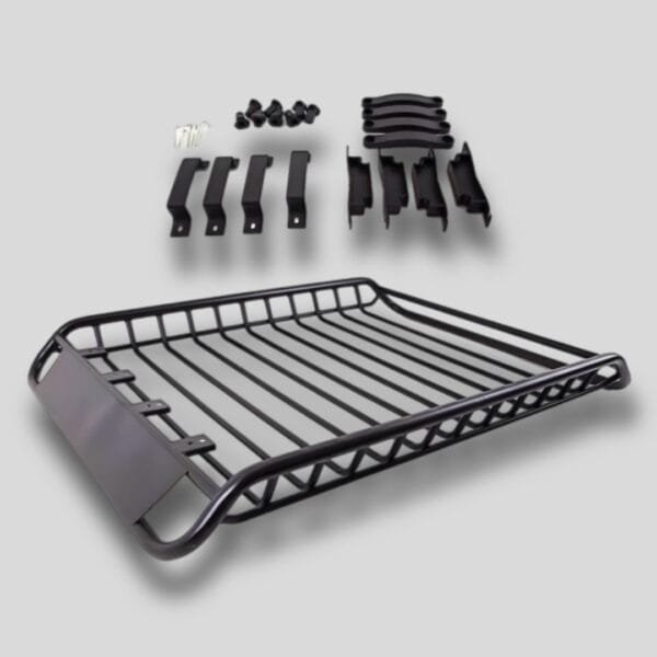 Parrilla importada modelo Expedition. Roof Rack tipo canasta universal de 1.20m