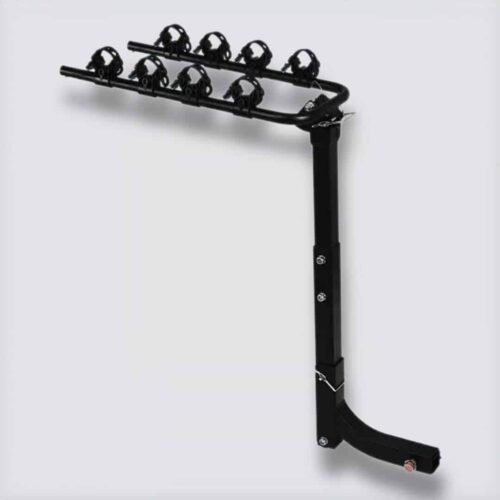 Portabicicletas para barra de tiro abatible para 4 bicicletas | Hitch Bike Carrier para 4 bicicletas standard | Soporte de Bicicleta abatible con receptor de 2 pulgadas