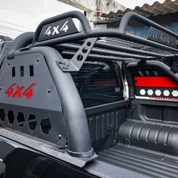 Roll Bar con parrilla